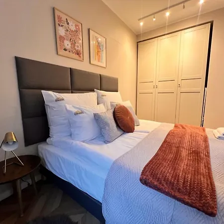 Aura 40 Center & Free Parking By Downtown Apartman Gdańsk