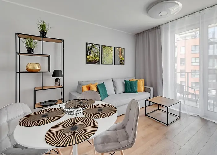 Aura 40 Center & Free Parking By Downtown 4* Gdansk