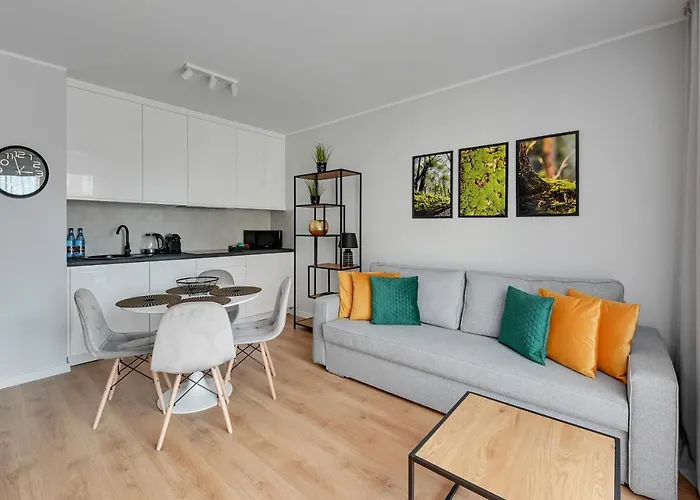 Aura 40 Center & Free Parking By Downtown Apart Otel Gdansk