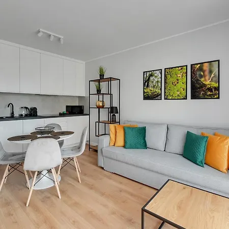Aura 40 Center & Free Parking By Downtown Apartment Gdansk