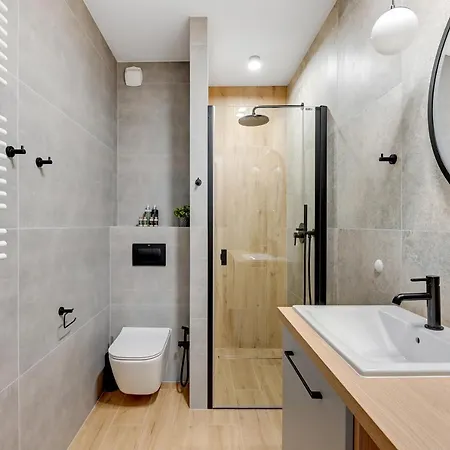Aparthotel Aura 40 Center & Free Parking By Downtown Gdaňsk