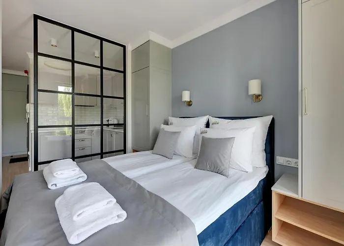 Aura 40 Center & Free Parking By Downtown 4* グダニスク