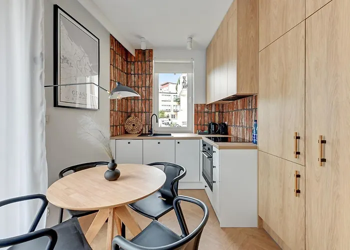 アパートホテル Aura 40 Center & Free Parking By Downtown グダニスク