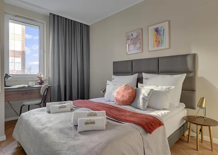 Aura 40 Center & Free Parking By Downtown 4* グダニスク