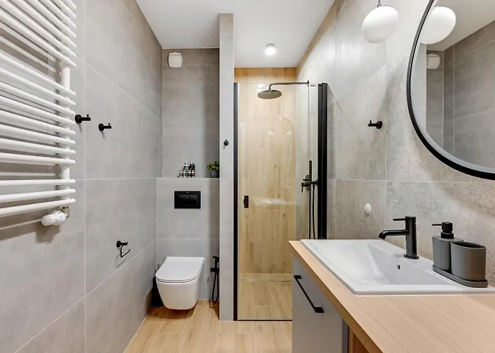 Hotel apartamentowy Aura 40 Center & Free Parking By Downtown Gdańsk